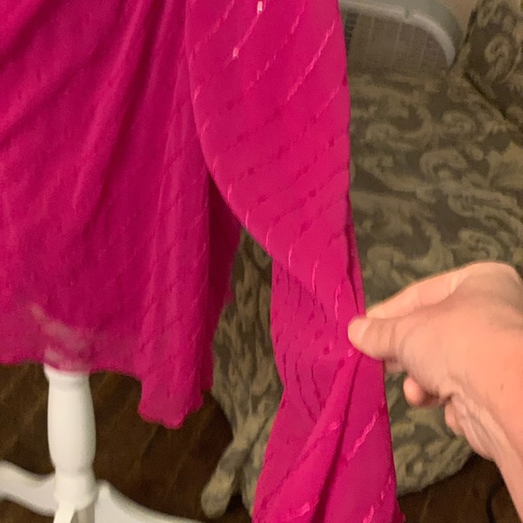 Dress Darn Deep Fuchsia Pink Blouse/Top size 20w - Picture 9 of 9